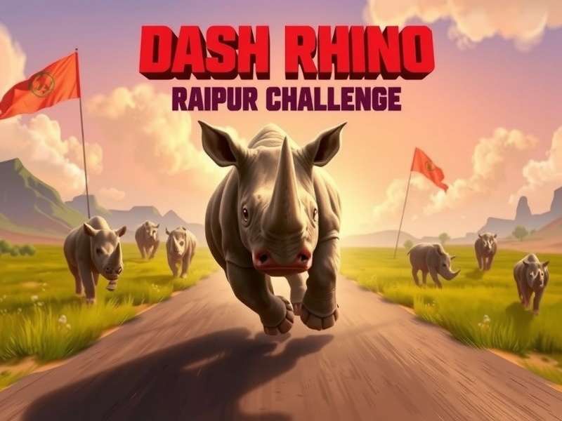 Dash Rhino Raipur Challenge Official Cover Art - Desi Version